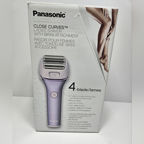 Panasonic ESWL80 Wet/Dry Electric Shaver for Women, Pink - Picture 1 of 3